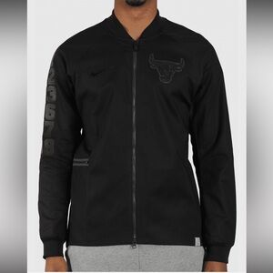 Nike NBA Chicago Bulls Modern Varsity Jacket 6 Rings Men’s Size Large Black